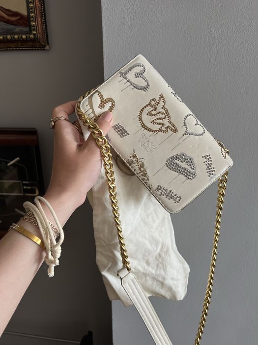 Pinko чанта с пликче