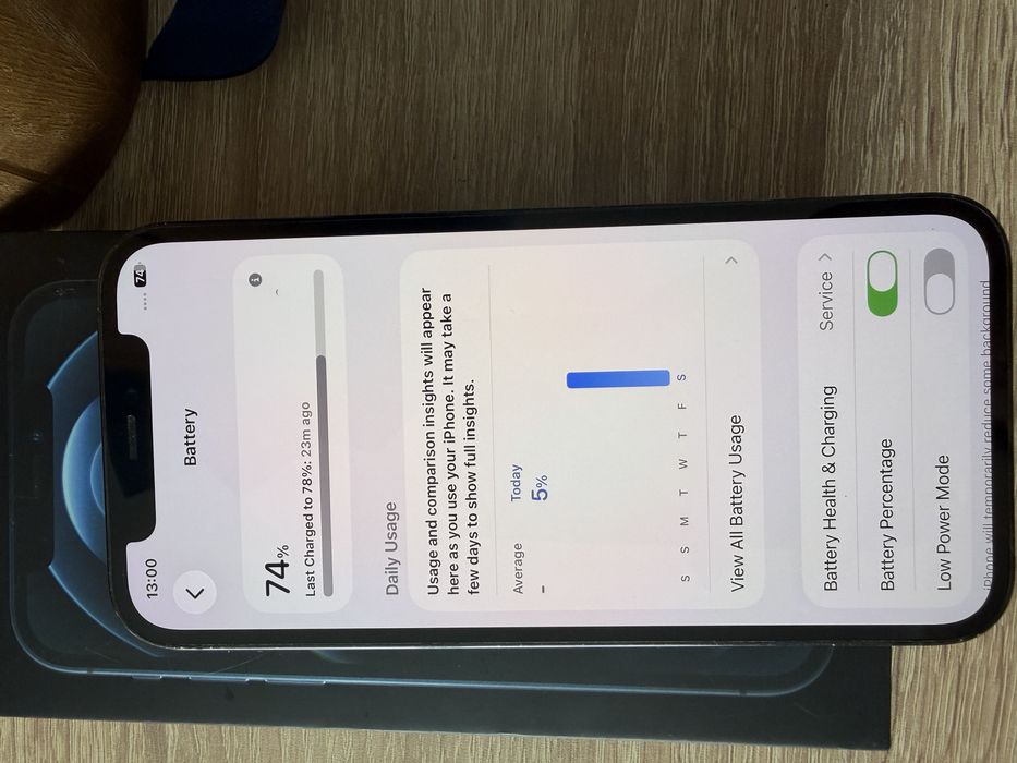 Iphone 12 pro, 128 GB Pacific blue