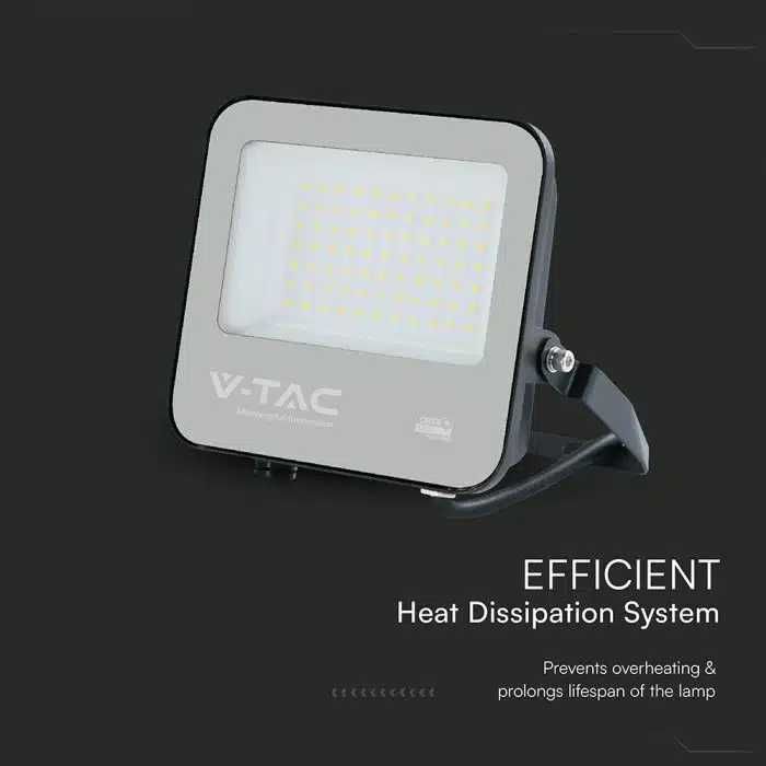 LED Прожектор 50W V-tac с CREE диоди 5740 лумена в 4000к или 6500к- 6 години гаранция