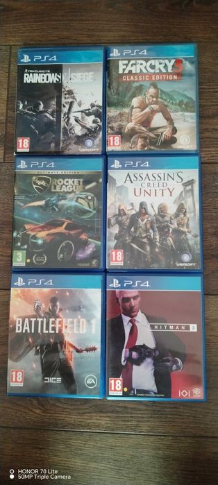 Игри за пс.4 разопаковани