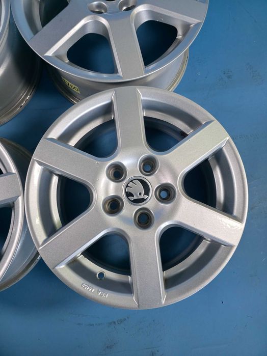 Jante Aliaj 5x112 15'' Skoda Octavia 6.5J ET 38 - COD 1760 !