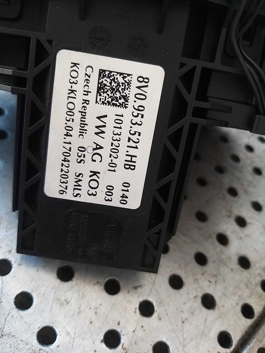 Bloc manete semnalizare stergator parbriz tempomat spirala airbag audi a3 8v 8v0953521hb 8v0953502ah