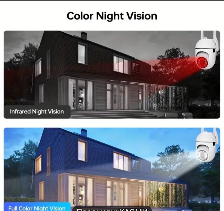 Камера охранителна, малка, елегантна.