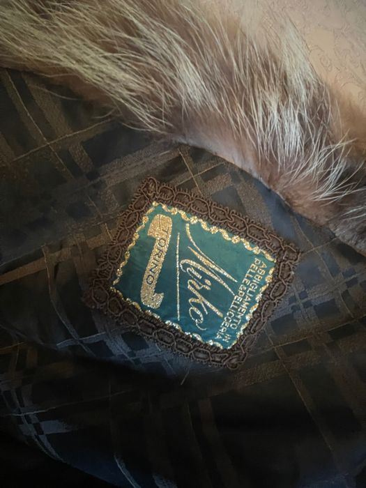 Дамско палто естествена кожа (лисица)