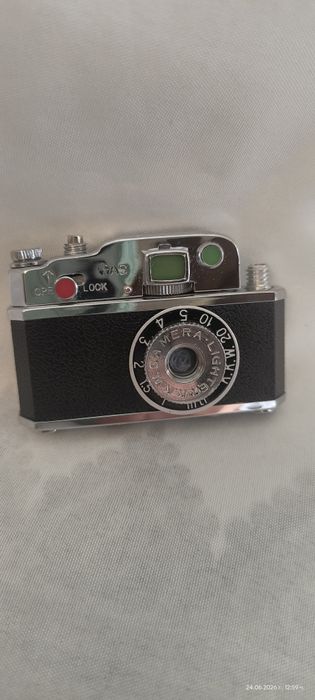 Уникална Ретро Запалка-Фотоапарат K.K.W. "Peace-Gas" (Made in Japan)