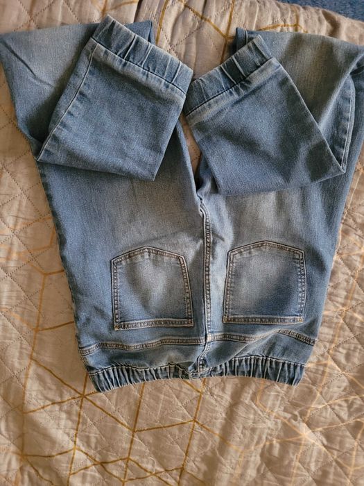 Pantaloni ( jans ) TEX, 11-12 ani, culoarea albastru