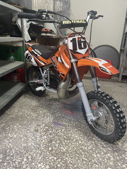 Детски кросов мотор ktm 50 sx pro junior