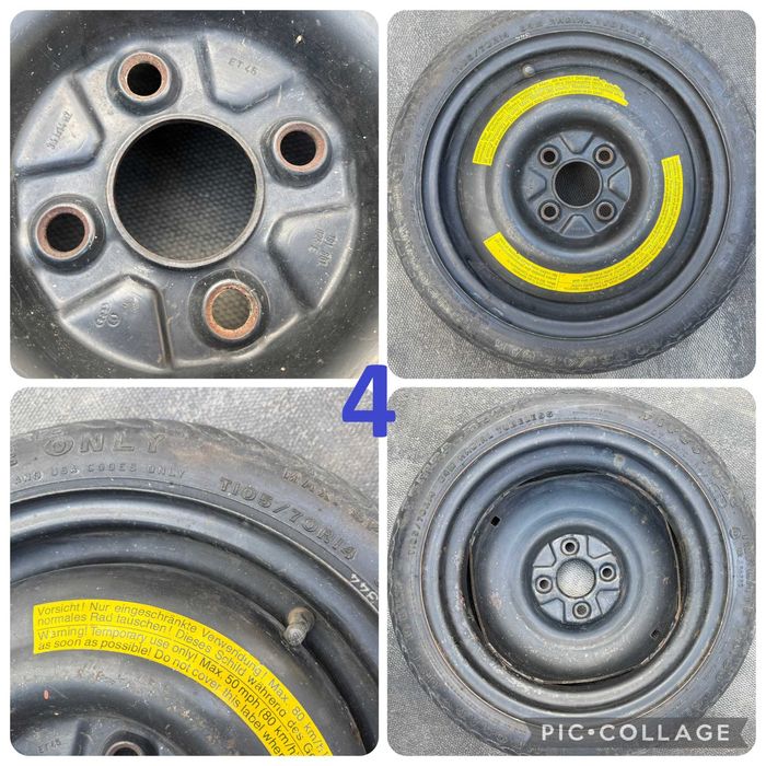 Джанти - различни видове/ Алуминиеви капаци за резервна гума