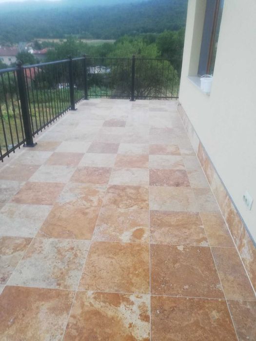 Травертин Мулти Колор Голд - 30 Евро кв.м. с ДДС