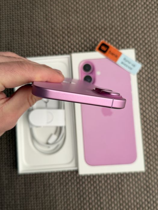 НОВ! /*ЛИЗИНГ*/ iPhone 16 Plus Pink 128Gb Айфон Гаранция