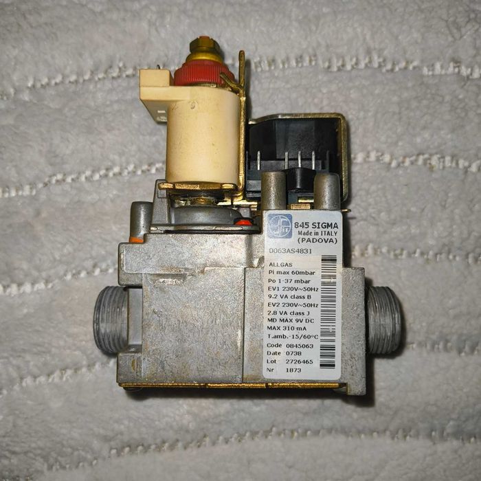 Vana de gaz SIT 845 SIGMA pentru centrala termica - cod 0845063