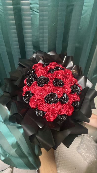 Свети Валентин| Ръчно изработени букети