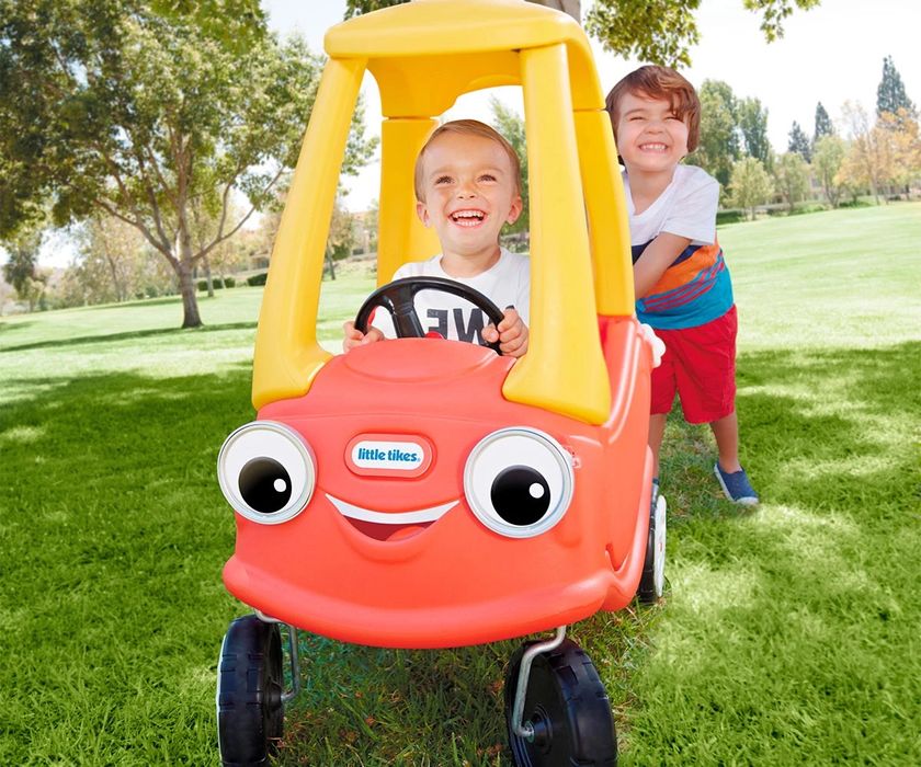 Детска кола за бутане Little Tikes, червена