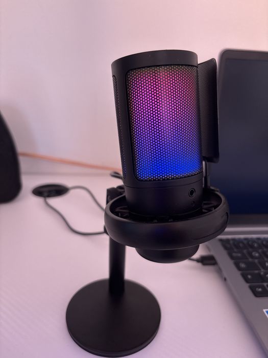 Microfon rgb cu usb