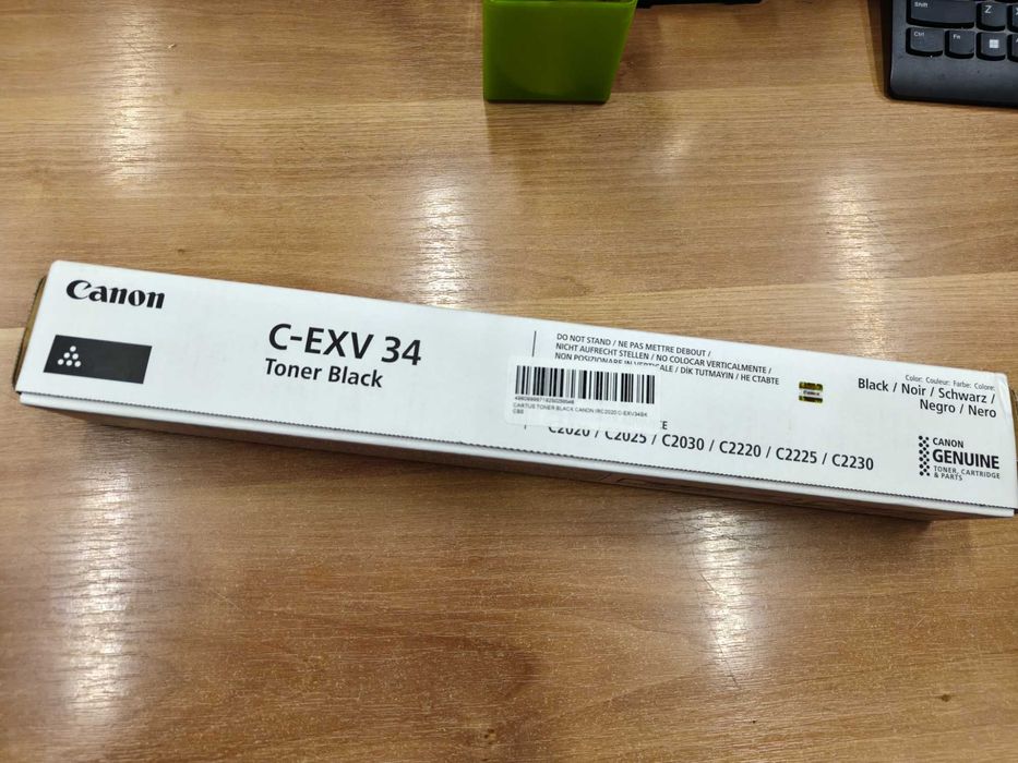 Toner original negru Canon C-EXV34 (3782B002) sigilat