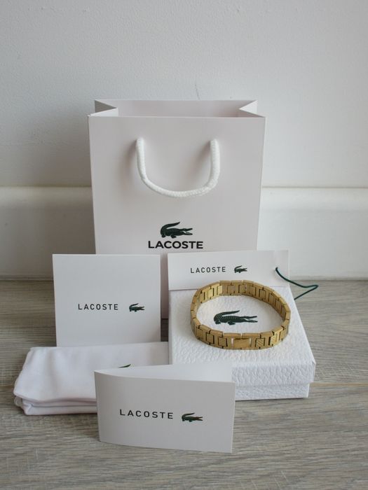 Bratara Lacoste - 21cm - Auriu