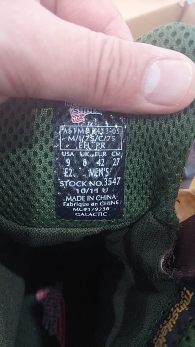 Сапоги Red wing  производство USA