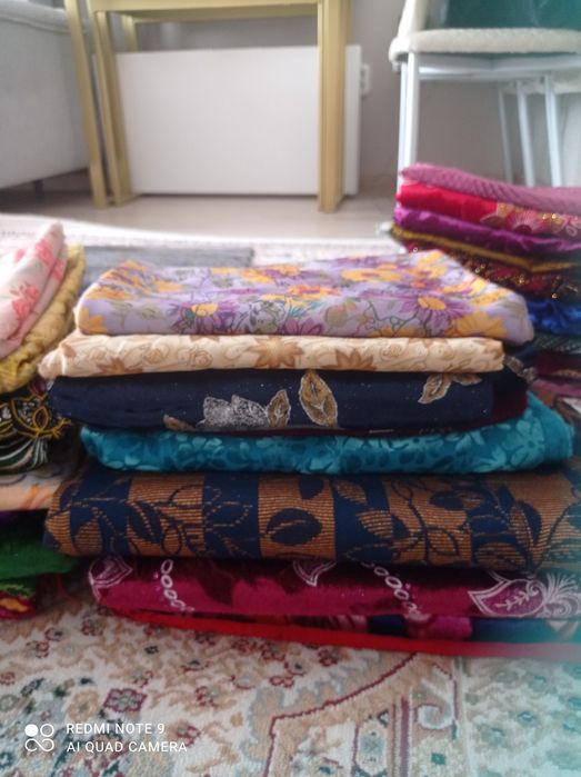 Продам отрезы тканей
