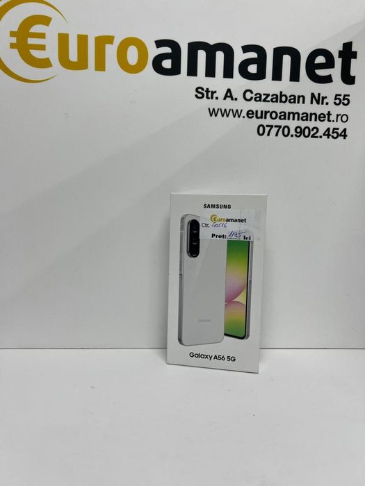 Telefon mobil Samsung Galaxy A56, Dual SIM, 8GB RAM, 128GB -I-