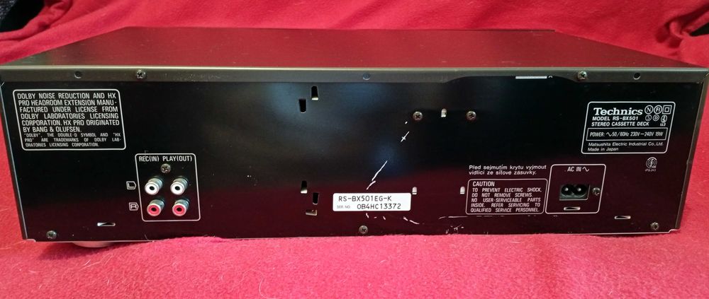 Deck Technics RS BX-501