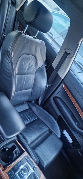 Interior piele audi a6 c6  full electric  cu încălzire