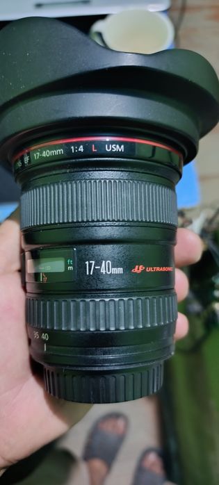 canon 17-40 EF L USM ideal xolatda chetdan kelgan