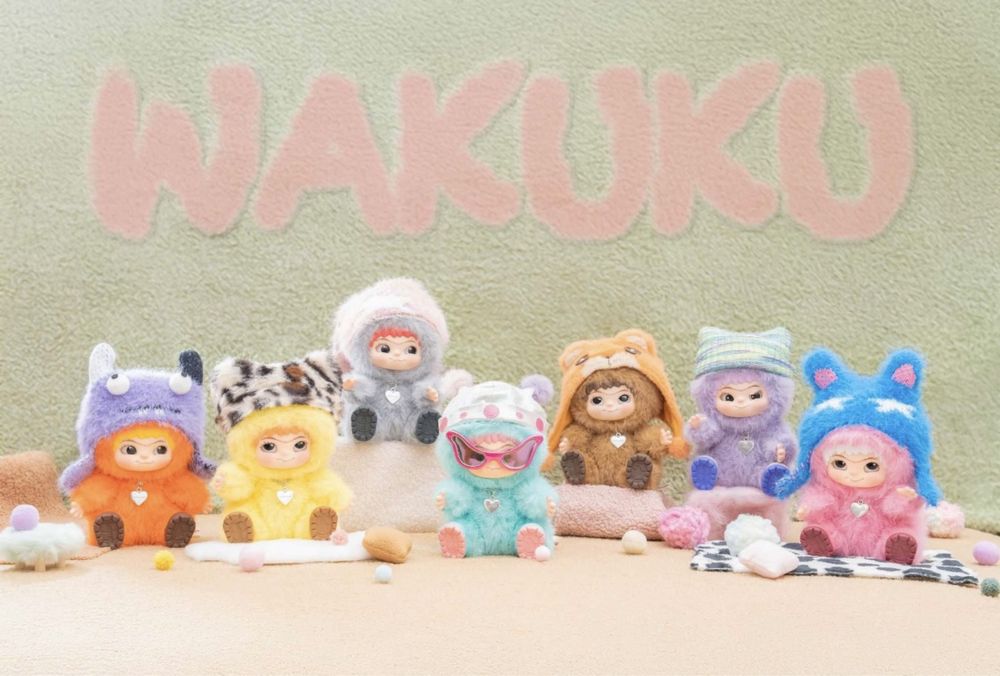 Wakuku плюшена играчка пухкава Кукла Лакуку