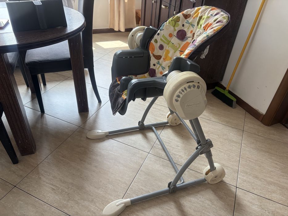 Scaun de masa si balansoar copii
