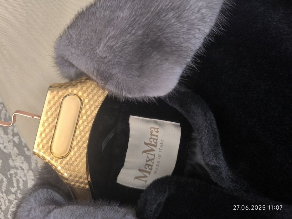 Шуба из натуральной ламы