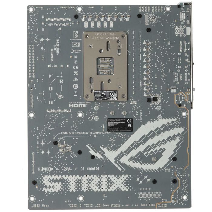 - Материнская плата MB Asus AMD AM5 ROG Strix B850-A Gaming WiFi DDR5