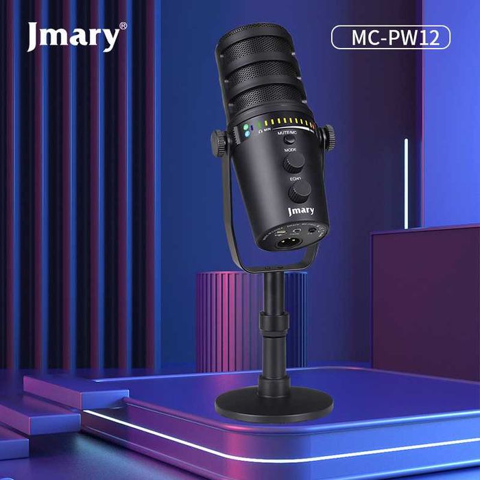 Профессиональный студийный микрофон  Jmary MC-PW12 | подкаст