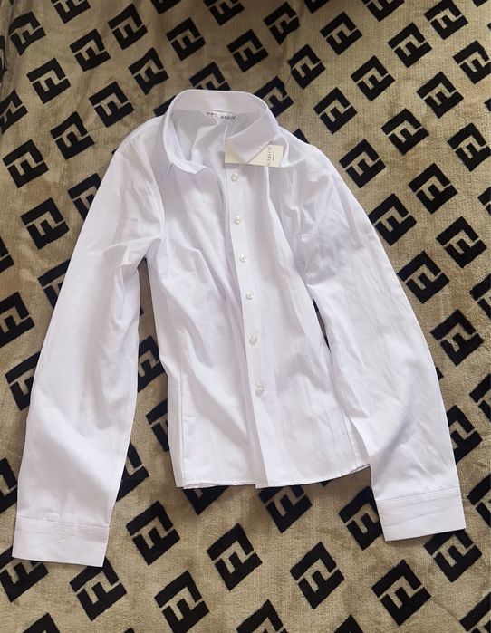 Белая базовая рубашка новая