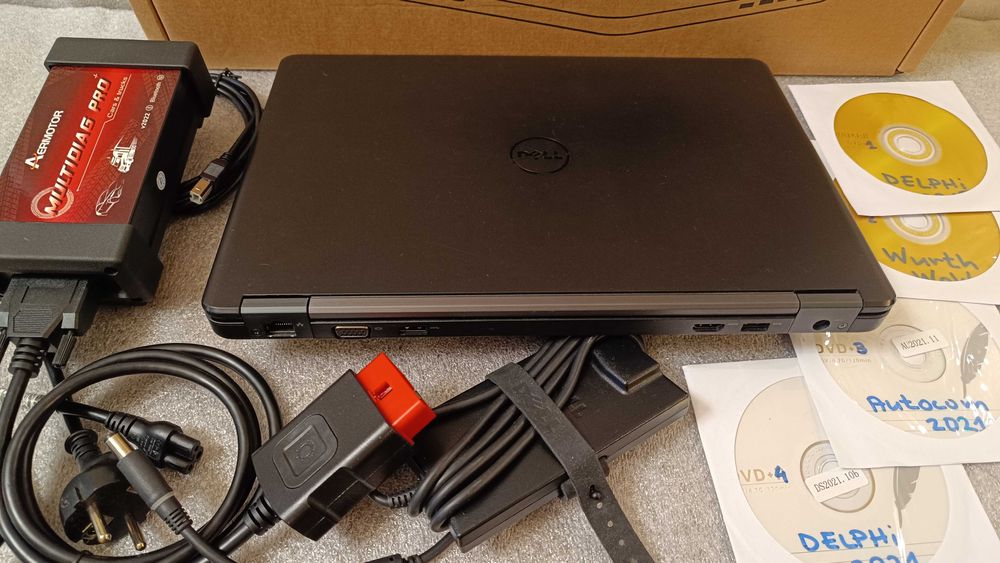 Комплект aвтодиагностика и лаптоп DELL с i5 процесор