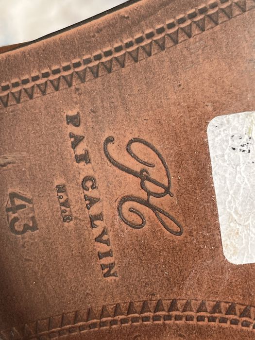 Pat Calvin Боти обувки зимни естествена кожа / обувки естествена кожа