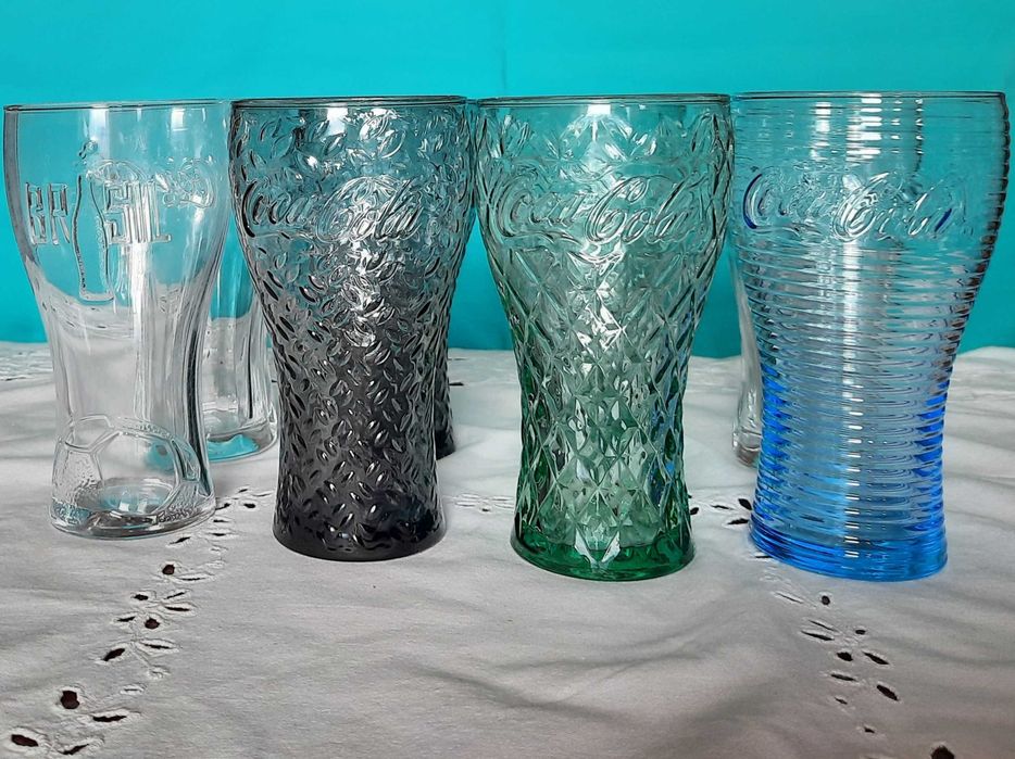 Стъклени чаши Coca-Cola