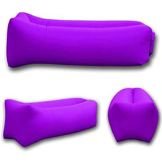 Въздушен надуваем диван / легло за плаж къмпинг планина градина