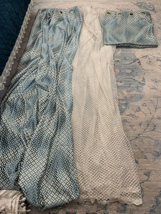 Штор и тюль в отличном состоянии