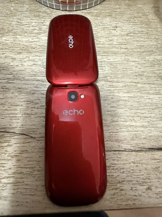 Telefon cu clapetă Echo Clap 2, Dual SIM, Red
