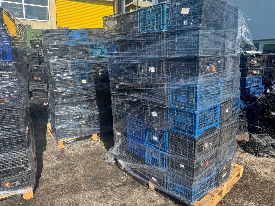 щайги  кубчета / касетки пластмасови втора употреба