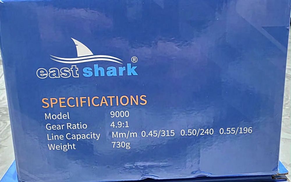 SET 4 Mulinete EastShark S CARP 9000 6+1RULMENTI NEW 2026