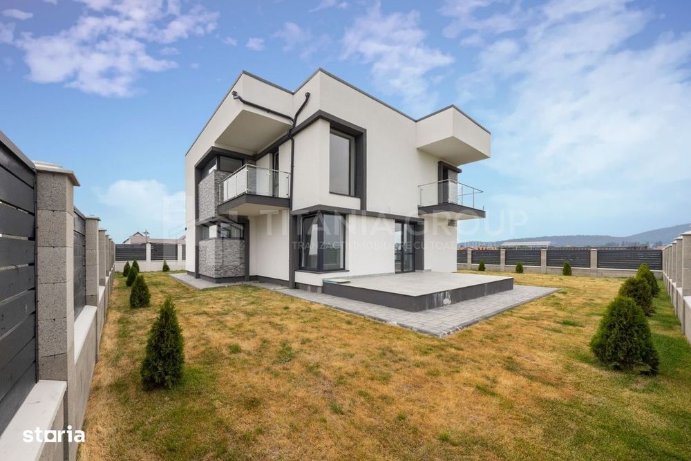 Casă individuală premium, teren 519 mp, Sanpetru