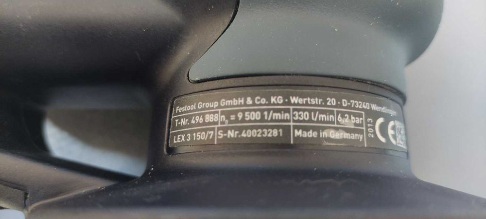 Пневматичен ексцентършлайф FESTOOL LEX 3 150/7