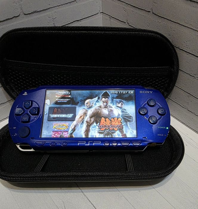 Легенда PSP Fat синяя прошитая