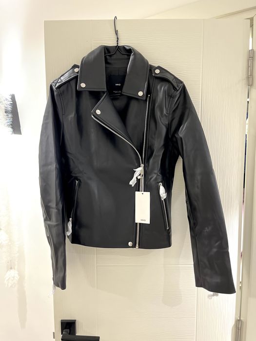 Кожено яке Манго - Mango