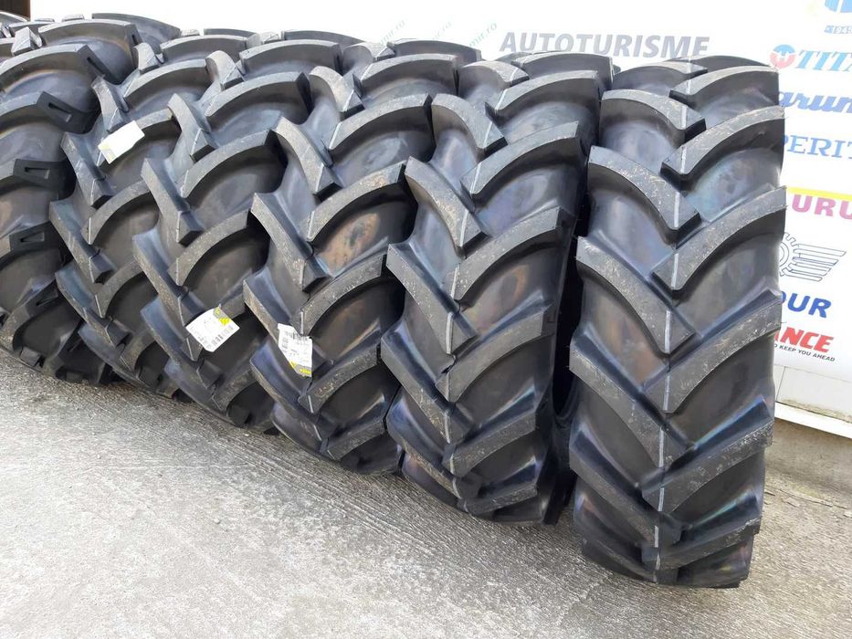 12.4-24 marca OZKA cu 8 pliuri anvelope noi pentru tractor fata