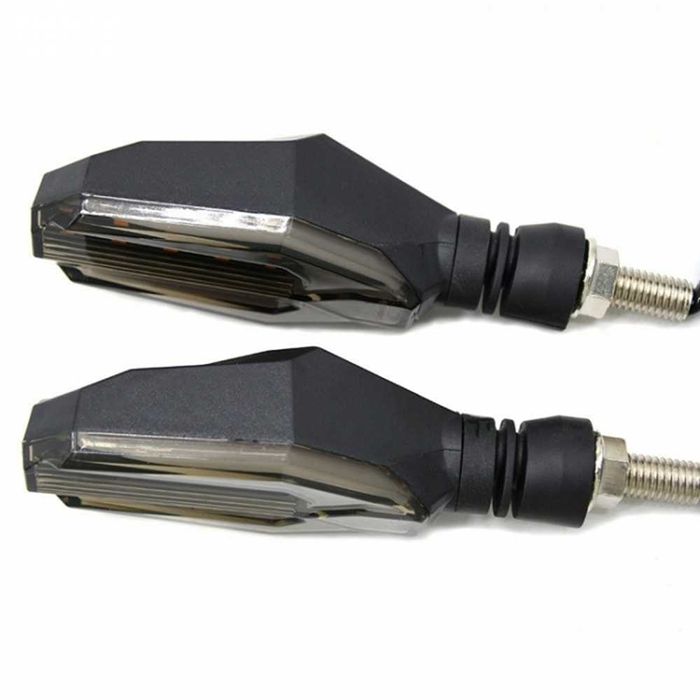 Универсални LED мигачи за Мотор с дневни светлини - 2 броя.