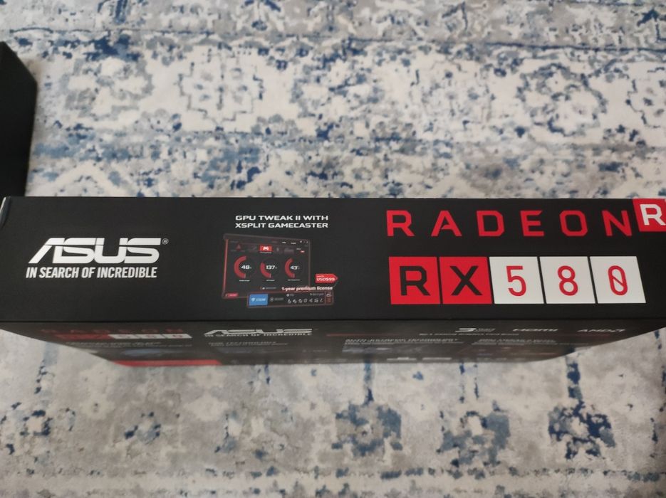 Radeon RX 580, 8GB GDDR5 256-bit