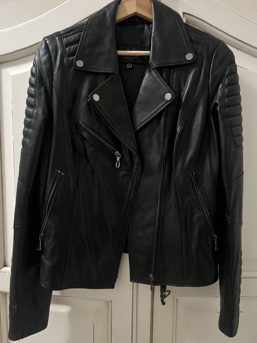 Geaca de piele naturala