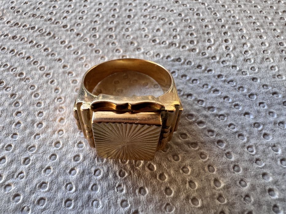 Iner de aur barbatesc 18k