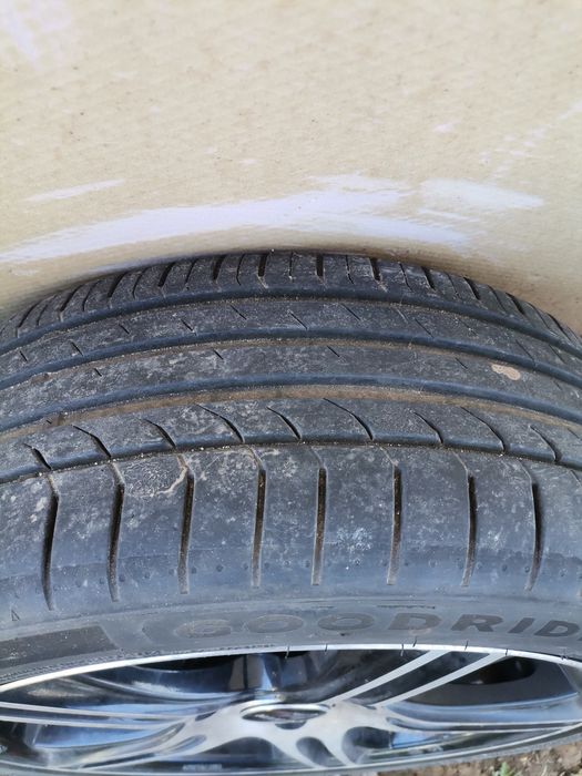 Алуминиеви джанти с гуми